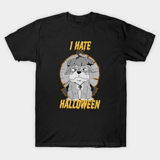 i hate halloween 2020 funny gift for birthday girlfriend T-Shirt